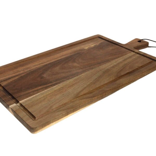 Akacjowa deska do serwowania Z RĄCZKĄ DUŻA ACACIA serie serving board HANDY BIG 24501968