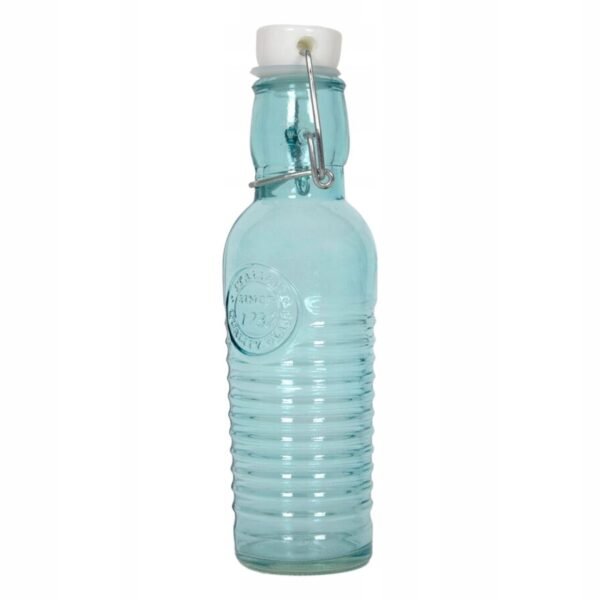 BUTELKA NA NALEWKI WINO BIMBER WÓDKĘ SOKI LIKIERY ZAMYKANA Z KAPSLEM 250 ml