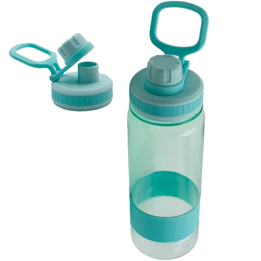 BUTELKA SPORTOWA NA WODĘ BIDON 0.65 BPA FREE SZCZELNY NA SIŁOWNIE