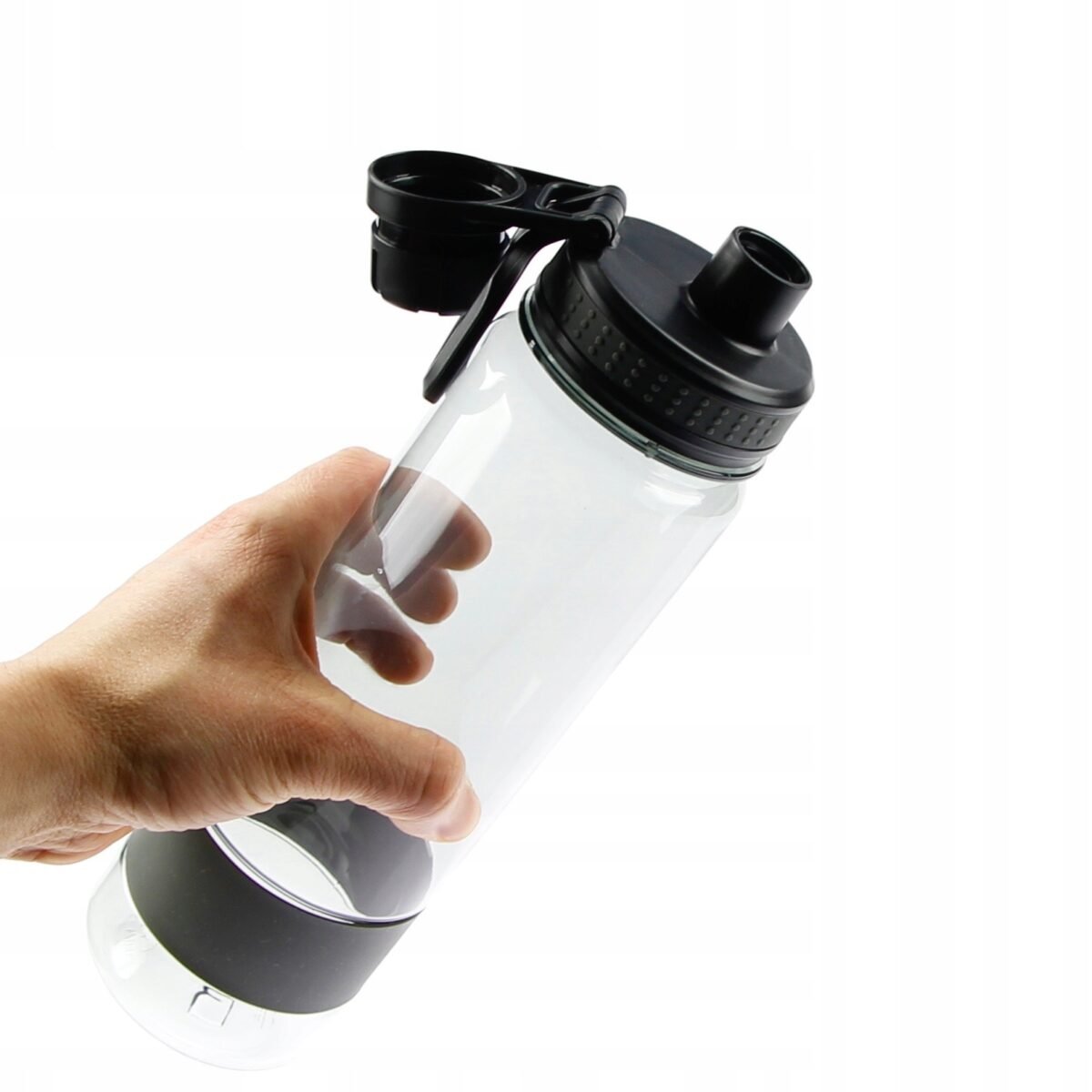 BUTELKA SPORTOWA NA WODĘ BIDON 0.8 BPA FREE SZCZELNY NA SIŁOWNIE, zdjęcie 2