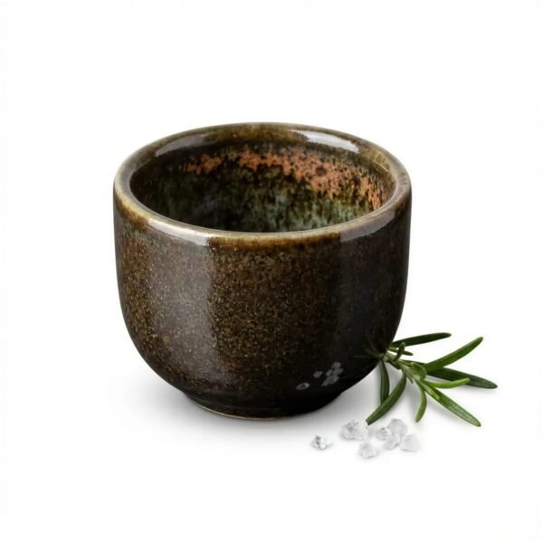 CZARKA CERAMICZNA DO HERBATY Ø 5 CM SOSJERKA DO SERWOWANIA SOSU MAŁA 30 ml