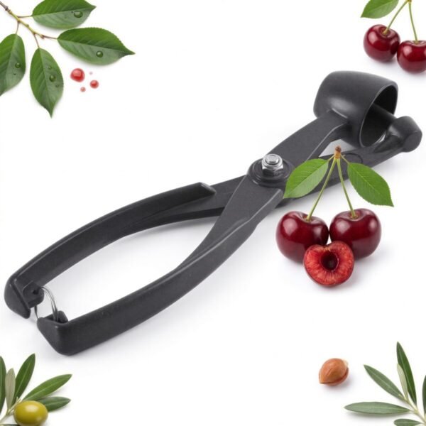 DRYLOWNICA DO WIŚNI CZEREŚNI OLIWEK DRYLOWNICA RĘCZNA ALUMINIOWA 18 CM