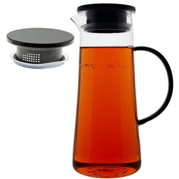 DZBANEK SZKLANY DO WODY SOKU HERBATY HOT 1.3L