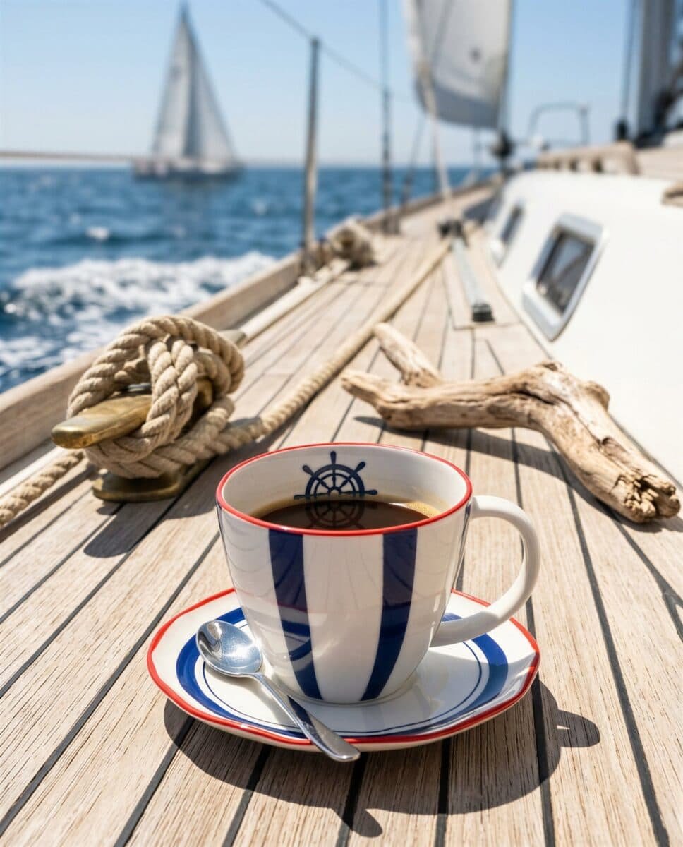 FILIŻANKA ZE SPODKIEM DO KAWY ESPRESSO CERAMICZNA 120ml ZESTAW KAWOWY DLA 1, zdjęcie 2