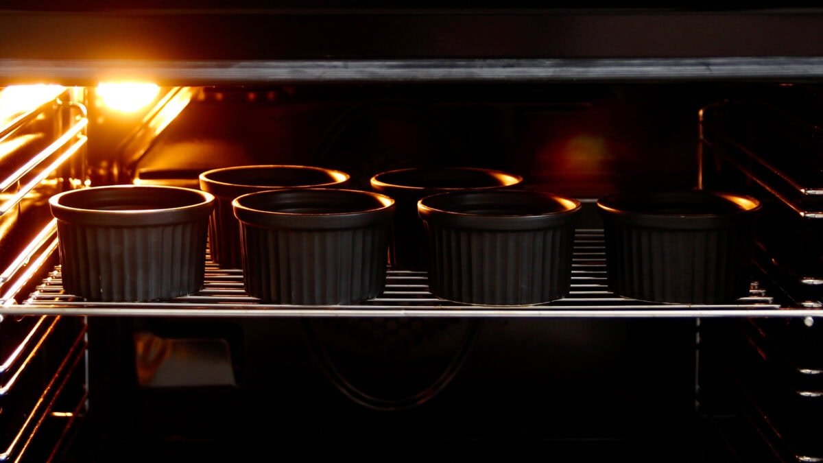 FOREMKI 6x MISECZKI DO MUFFINEK CREME BRULLE PORCELANA, zdjęcie 1