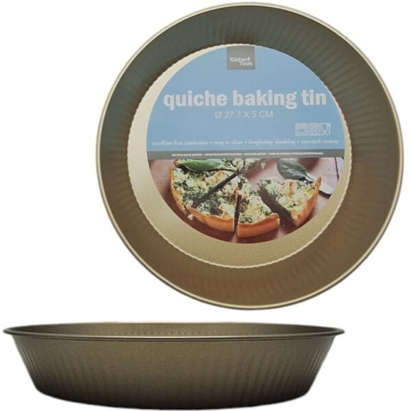 FORMA BLACHA DO TARTY PIECZENIA CIAST ZAPIEKANIA W PIEKARNIKU 27,5 cm
