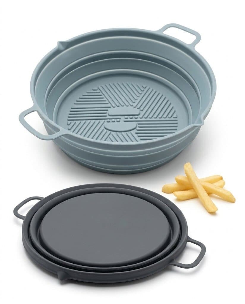 FORMA SILIKONOWA DO AIR FRYER WKŁAD FRYTKOWNICY BEZTŁUSZCZOWEJ 19CM, zdjęcie 13