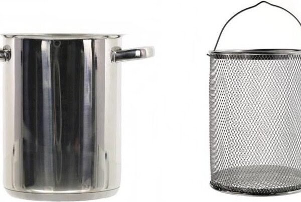 GARNEK DO GOTOWANIA MAKARONU SPAGHETTI SZPARAGÓW 4,3L +SITKO TALOWE