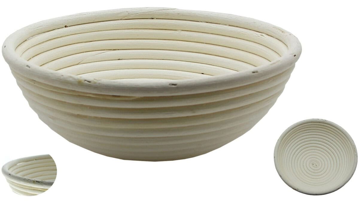 KOSZYK RATAN DO WYRASTANIA IDEALNEGO CHLEBA 23 CM