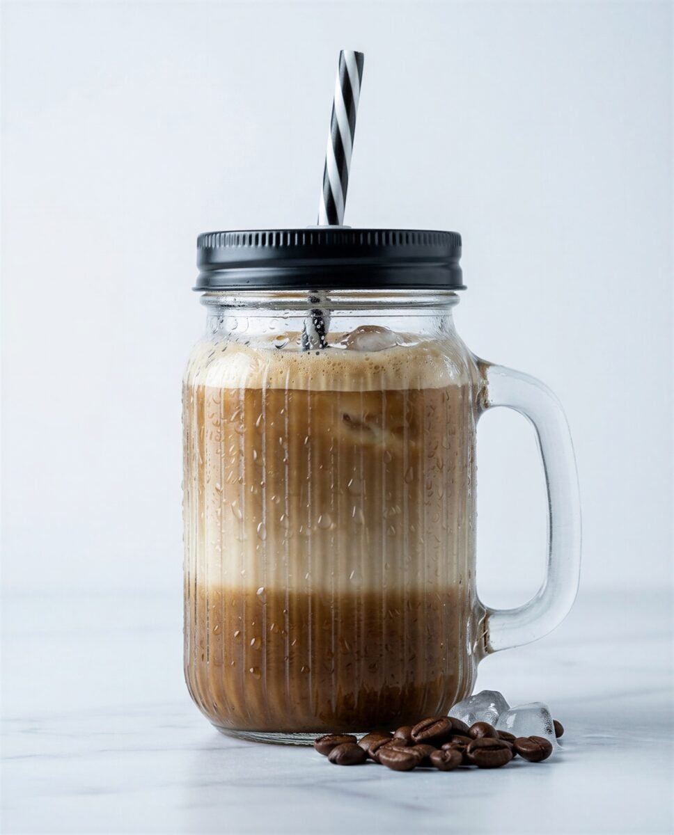 KUBEK SŁOIK SZKLANY ZE SŁOMKĄ DO WODY SOKU NAPOJÓW RYFLOWANY 450 ML, zdjęcie 8