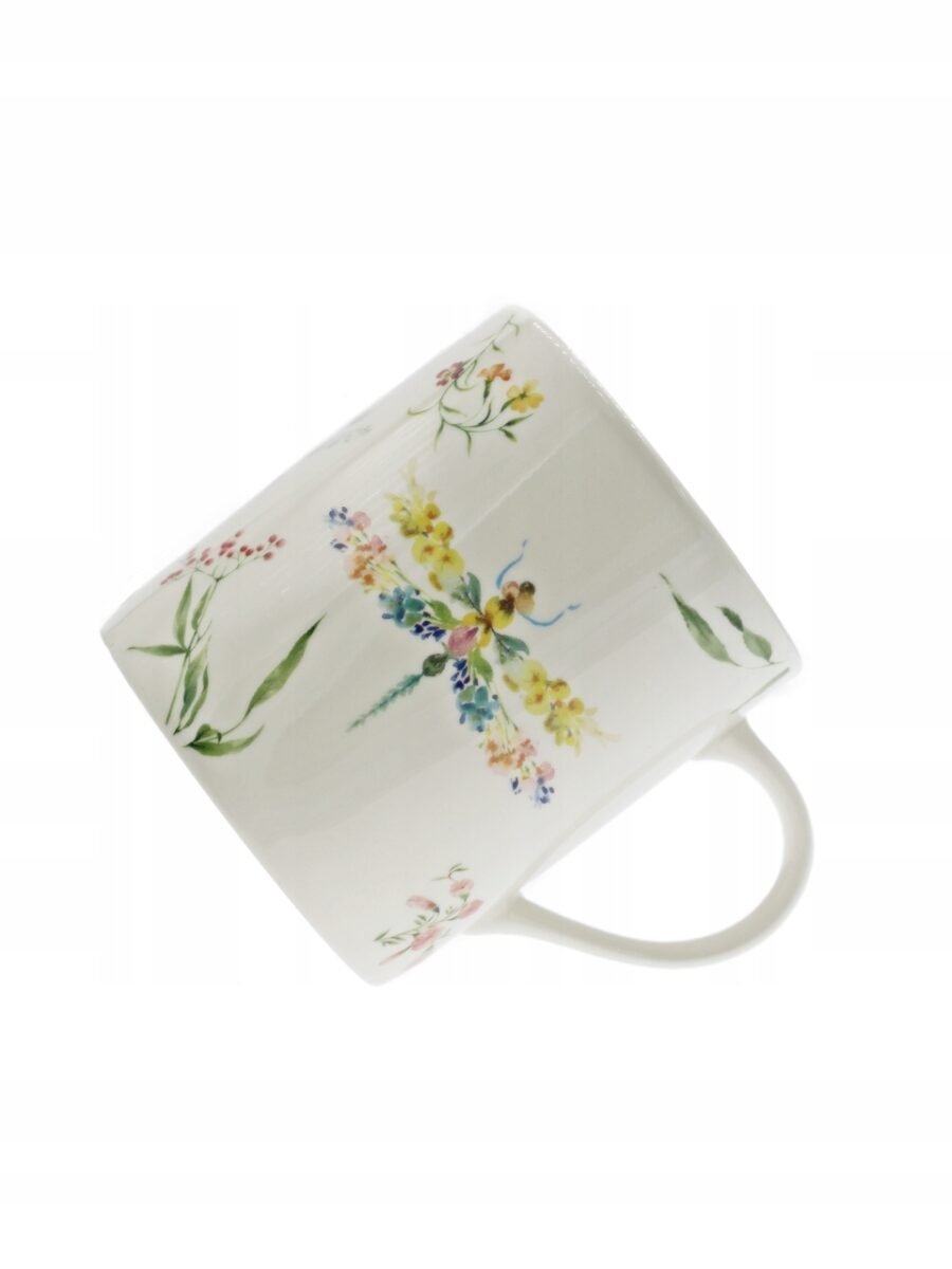KUBKI KUBEK CERAMICZNY 300 ml wzór Motyla i Ważki PAPILLON ZESTAW 2 SZTUK, zdjęcie 5