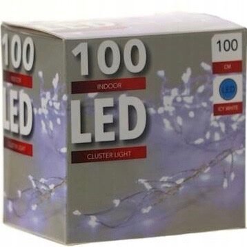LAMPKI LED CHOINKOWE DRUCIKI NA BATERIE OZDOBA