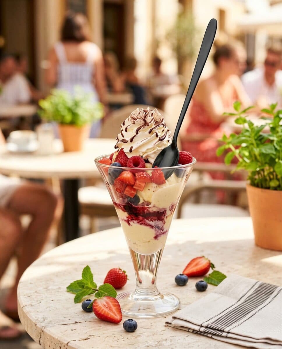 ŁYŻECZKI DŁUGIE 20 CM DO LODÓW LATTE DESERÓW CZARNE STALOWE ZESTAW 6 sztuk, zdjęcie 2