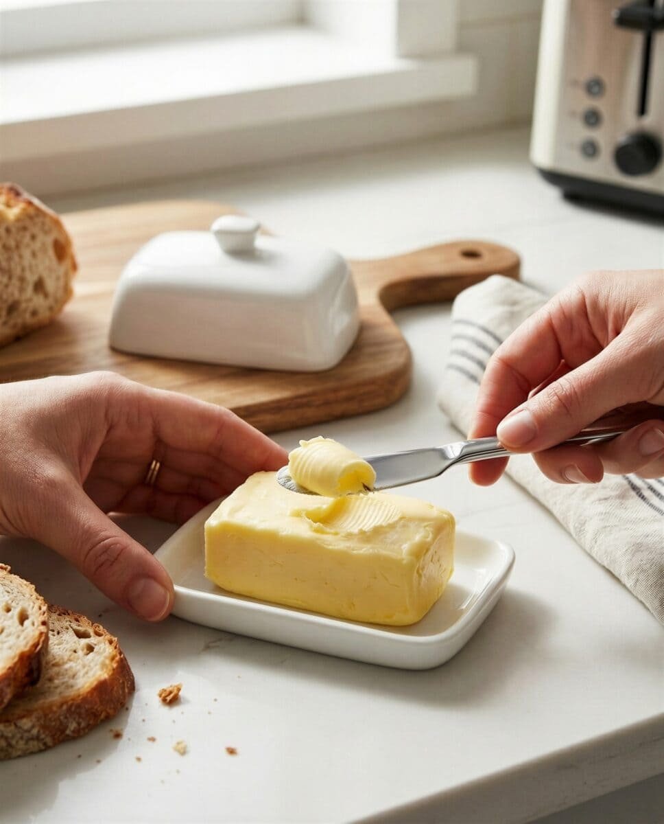 MASELNICZKA MAŁA PORCELANOWA POJEMNIK NA MASŁO MINI 40G BIAŁA, zdjęcie 4