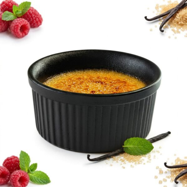 MISECZKA FOREMKA CERAMICZNA 10 CM CREME BRULEE DO ZAPIEKANIA PIECZENIA