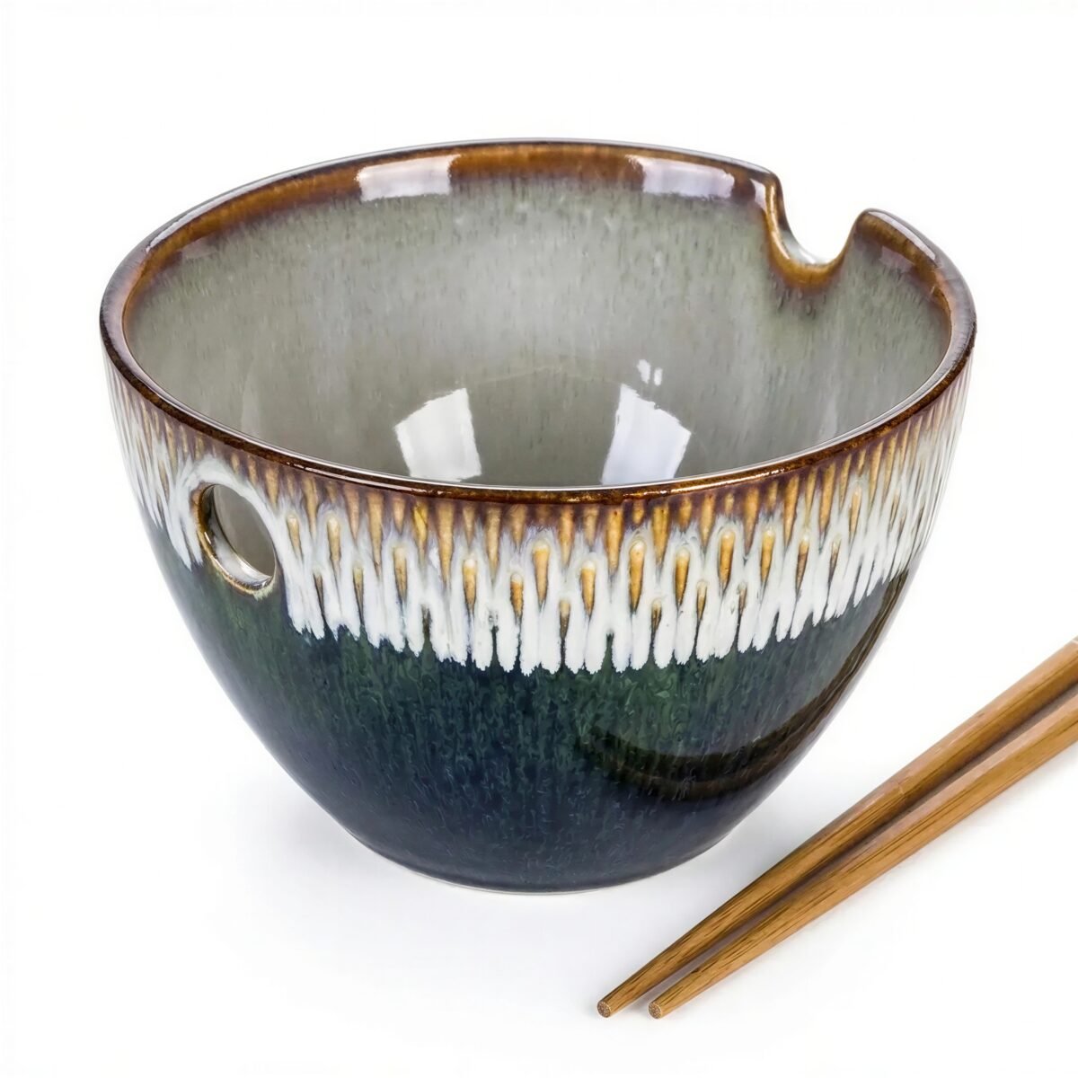 MISKA CERAMICZNA DO ZUPY RAMEN 0,7L TALERZ GŁĘBOKI OBIADOWY DESERÓW Ø16 CM, zdjęcie 13