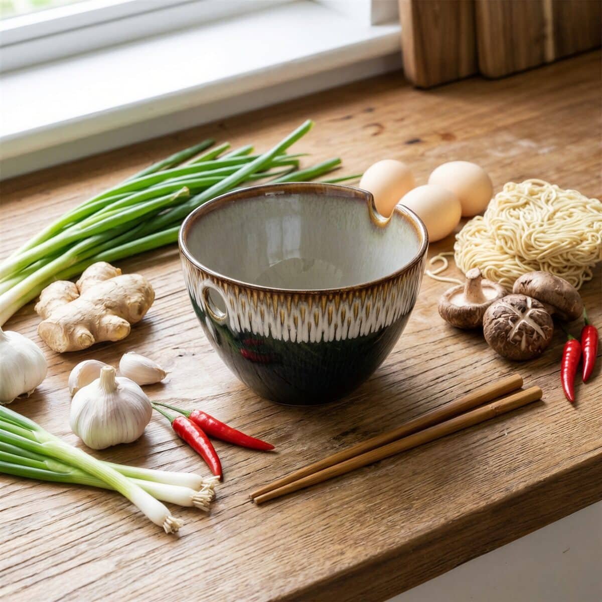 MISKA CERAMICZNA DO ZUPY RAMEN 0,7L TALERZ GŁĘBOKI OBIADOWY DESERÓW Ø16 CM, zdjęcie 4