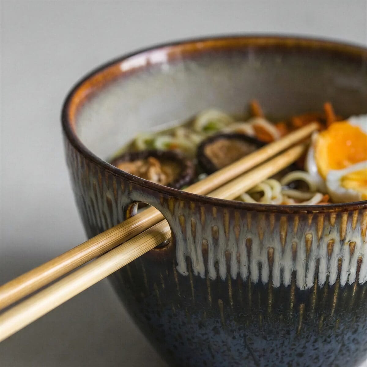 MISKA CERAMICZNA DO ZUPY RAMEN 0,7L TALERZ GŁĘBOKI OBIADOWY DESERÓW Ø16 CM, zdjęcie 6
