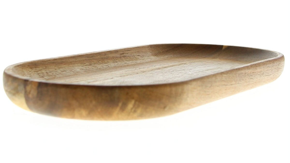 PATERA TALERZ DREWNIANY Z AKACJI DO SERWOWANIA