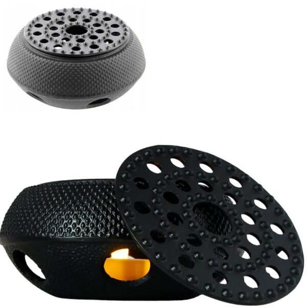 PODGRZEWACZ ŻELIWNY POD CZAJNIK GARNEK ZAPARZACZ NA ŚWIECZKI TEALIGHT IMBRYK