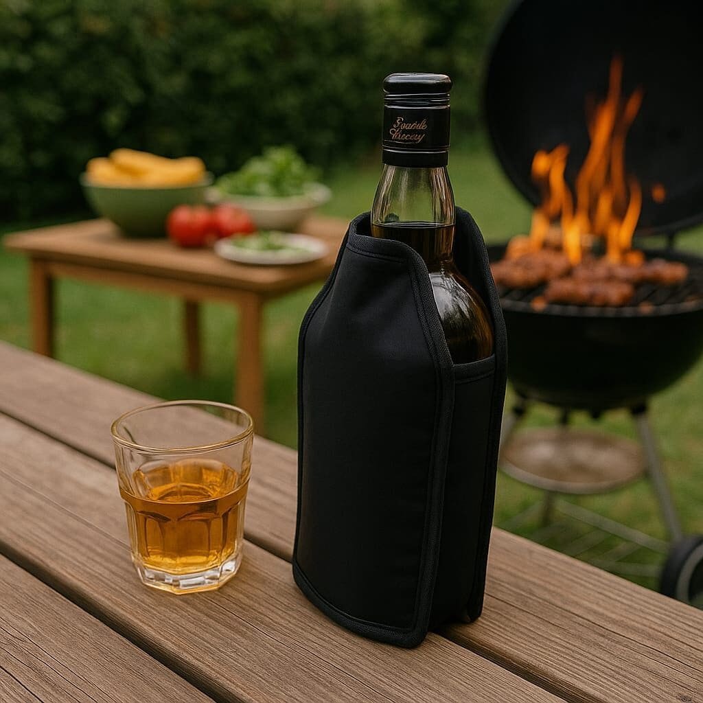 POKROWIEC WKŁAD CHŁODZĄCY NA BUTELKĘ WODY WINA SZAMPANA PIWA ŻEL COOLER