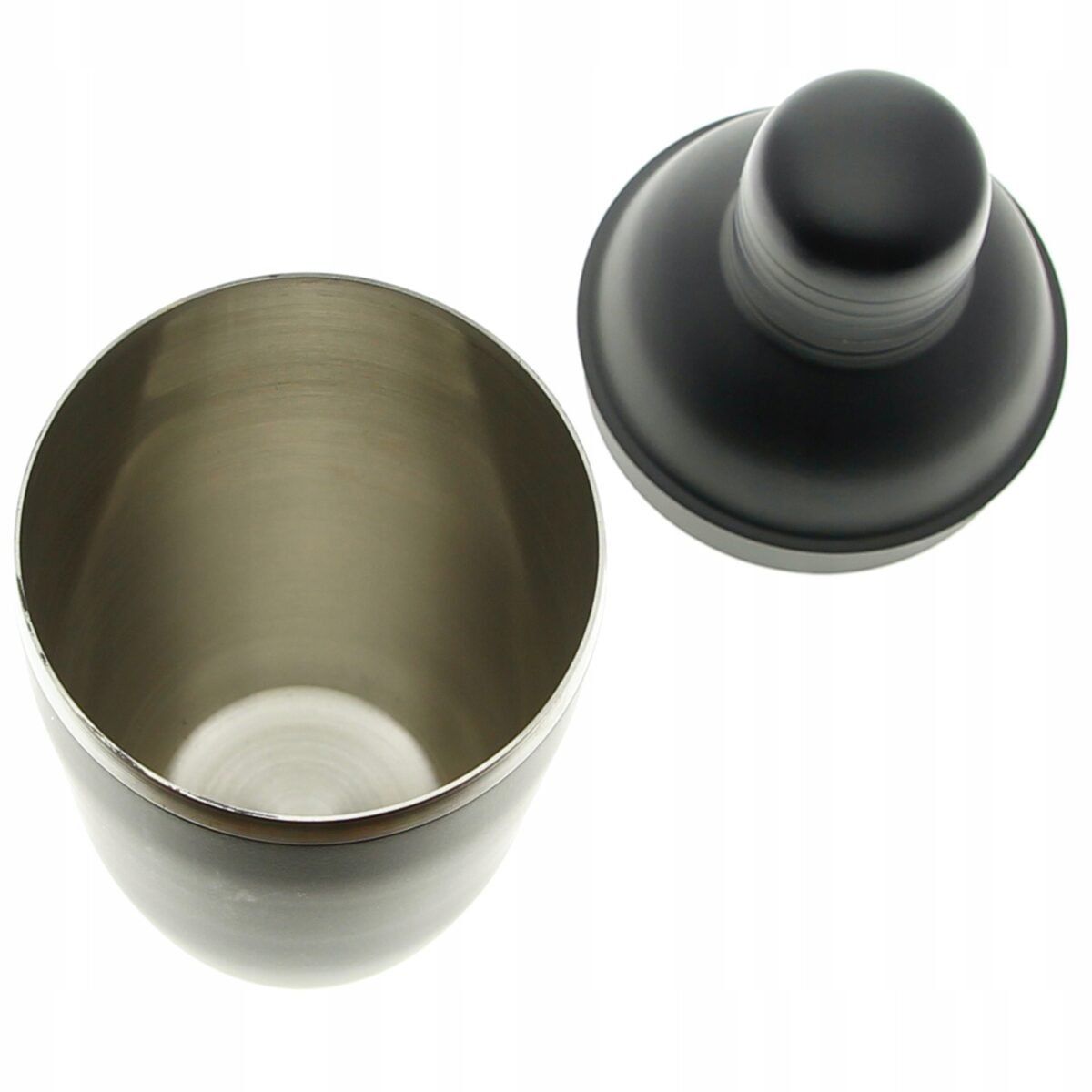 SHAKER METALOWY CZARNY KOKTAJLE DRINKI, zdjęcie 3