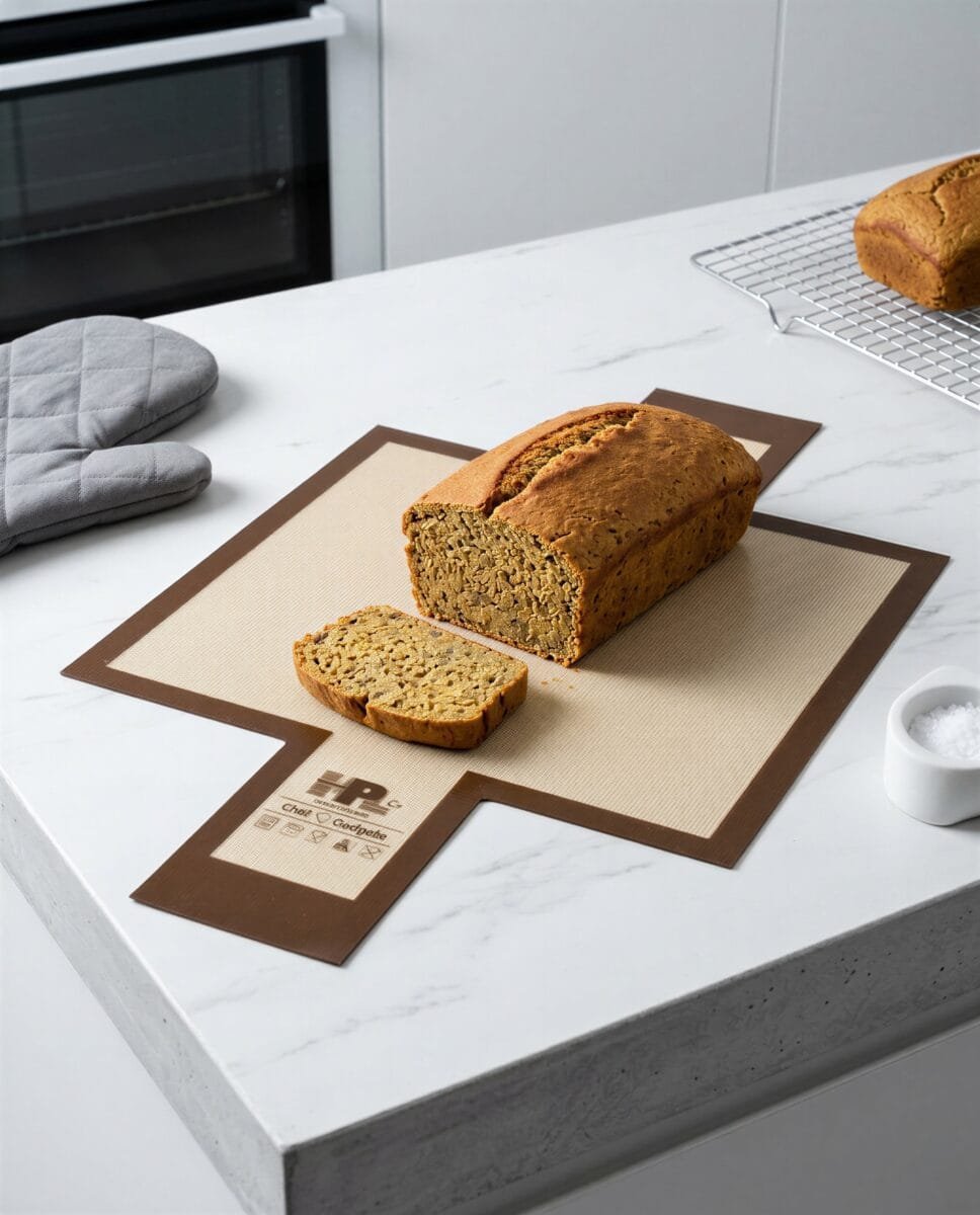SILIKONOWA MATA DO BLACHY DO PIECZENIA 42×28 CM PROSTOKĄT WŁÓKNO SZKLANE, zdjęcie 8