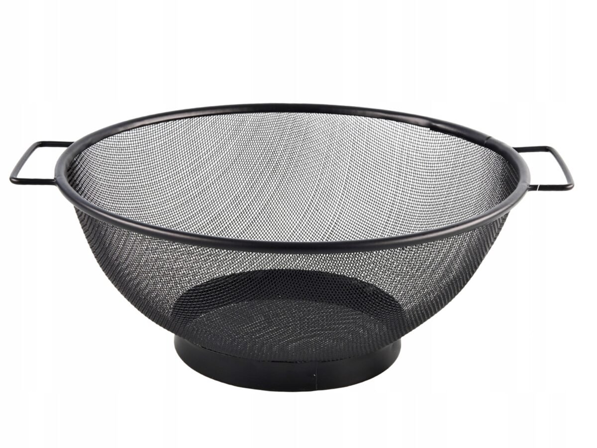 SITKO CZARNE CEDZAK DURSZLAK 25 CM STAL