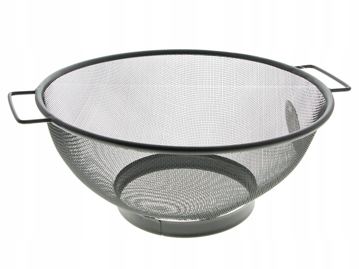 SITKO CZARNE CEDZAK DURSZLAK 25 CM STAL