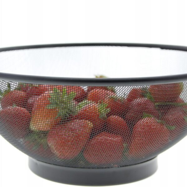 SITKO CZARNE CEDZAK DURSZLAK 25 CM STAL