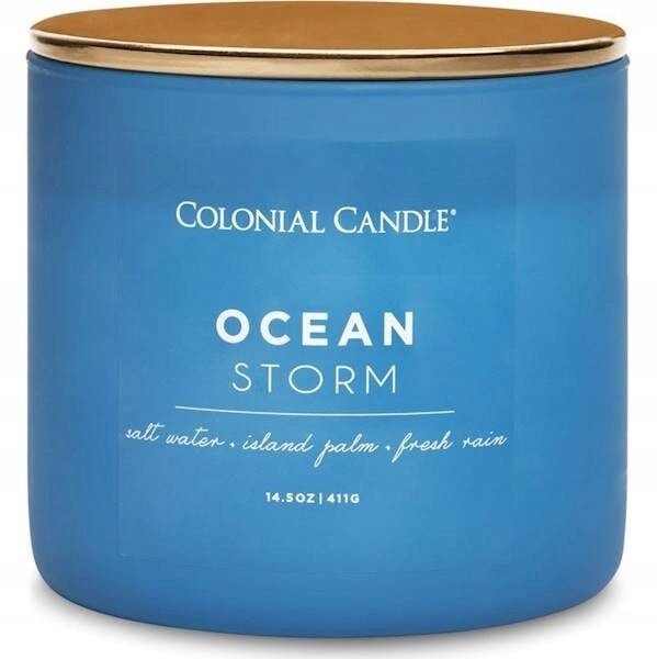 ŚWIECZKA zapachowa POP OF COLOR Ocean Storm 411g