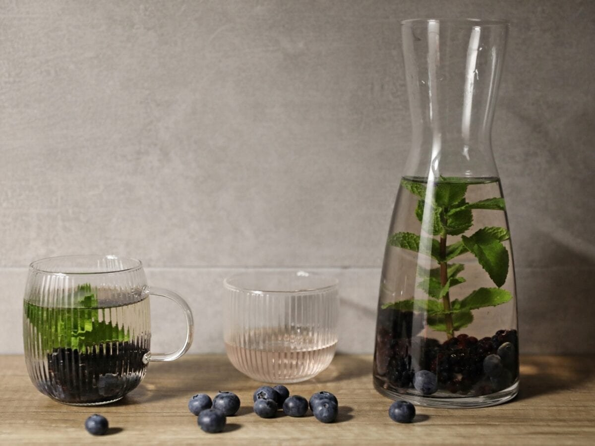 SZKLANKA SZKLANA DO DRINKÓW KAWY I HERBATY ŻAROODPORNA 400 ml JUSTINE