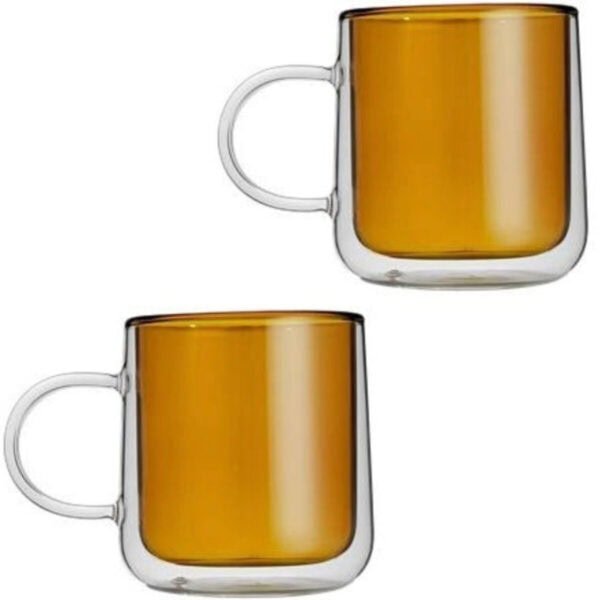 SZKLANKI TERMICZNE 250ml DO KAWY HERBATY 2 szt