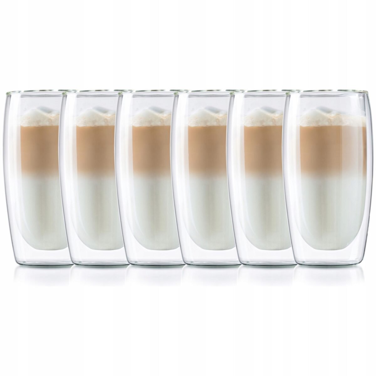 SZKLANKI TERMICZNE DO LATTE MACCHIATO 350ml 6 szt, zdjęcie 1