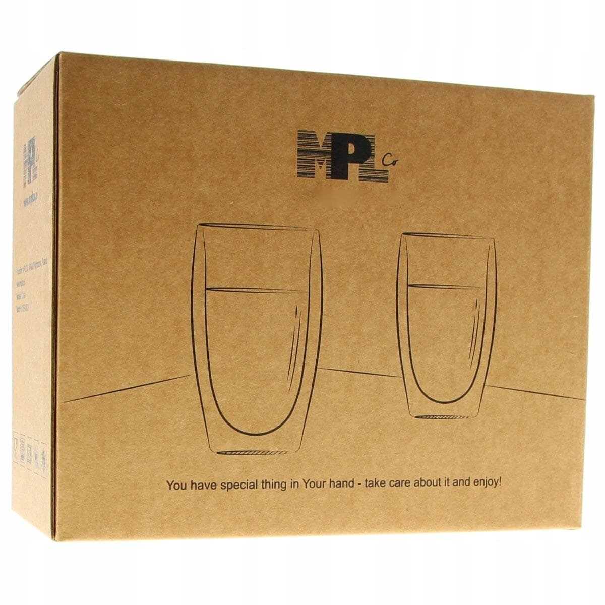 SZKLANKI TERMICZNE DO LATTE MACCHIATO 350ml 6 szt