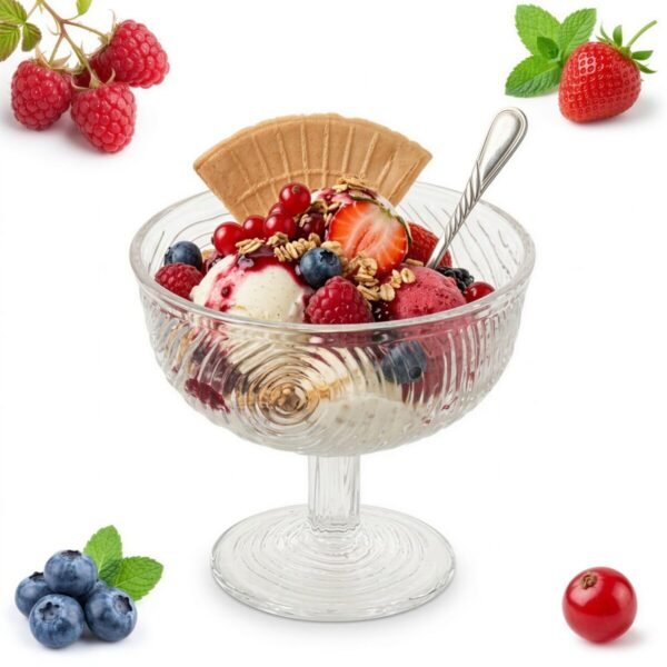 SZKLANY PUCHAREK DO DESERÓW LODÓW 300 ml GASTRONOMIA CUKIERNIA