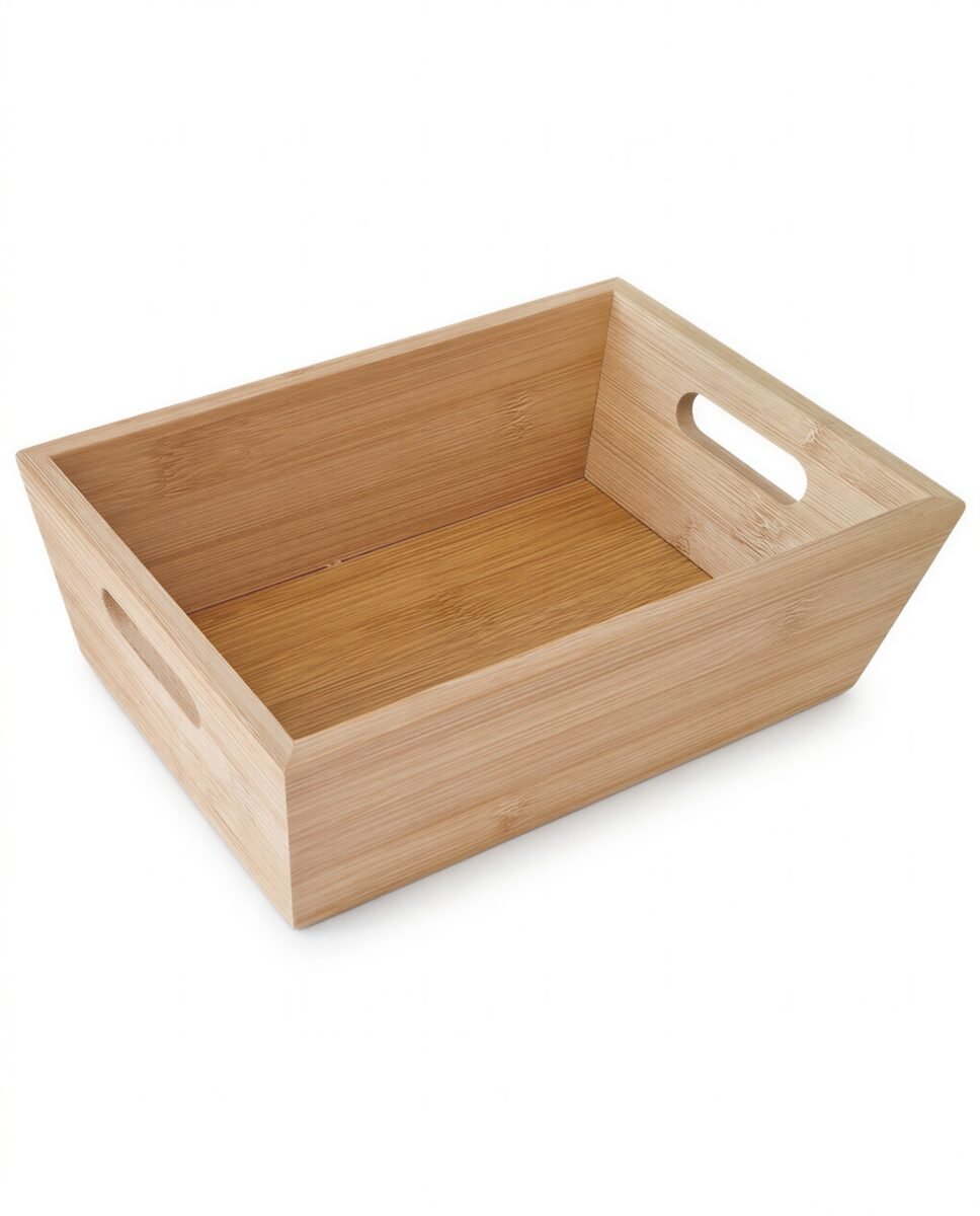 TACA ORGANIZER PUDEŁKO BAMBUSOWE DO SERWOWANIA PODAWANIA TRZYMANIA 23x16x7, zdjęcie 13