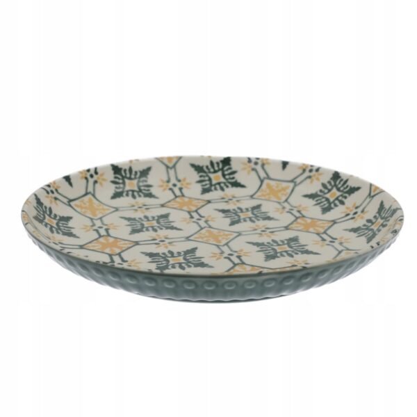 TALERZ OBIADOWY ŚNIADANIOWY DUŻY PŁYTKI 26 cm CERAMICZNY LINIA MOSAIQUE