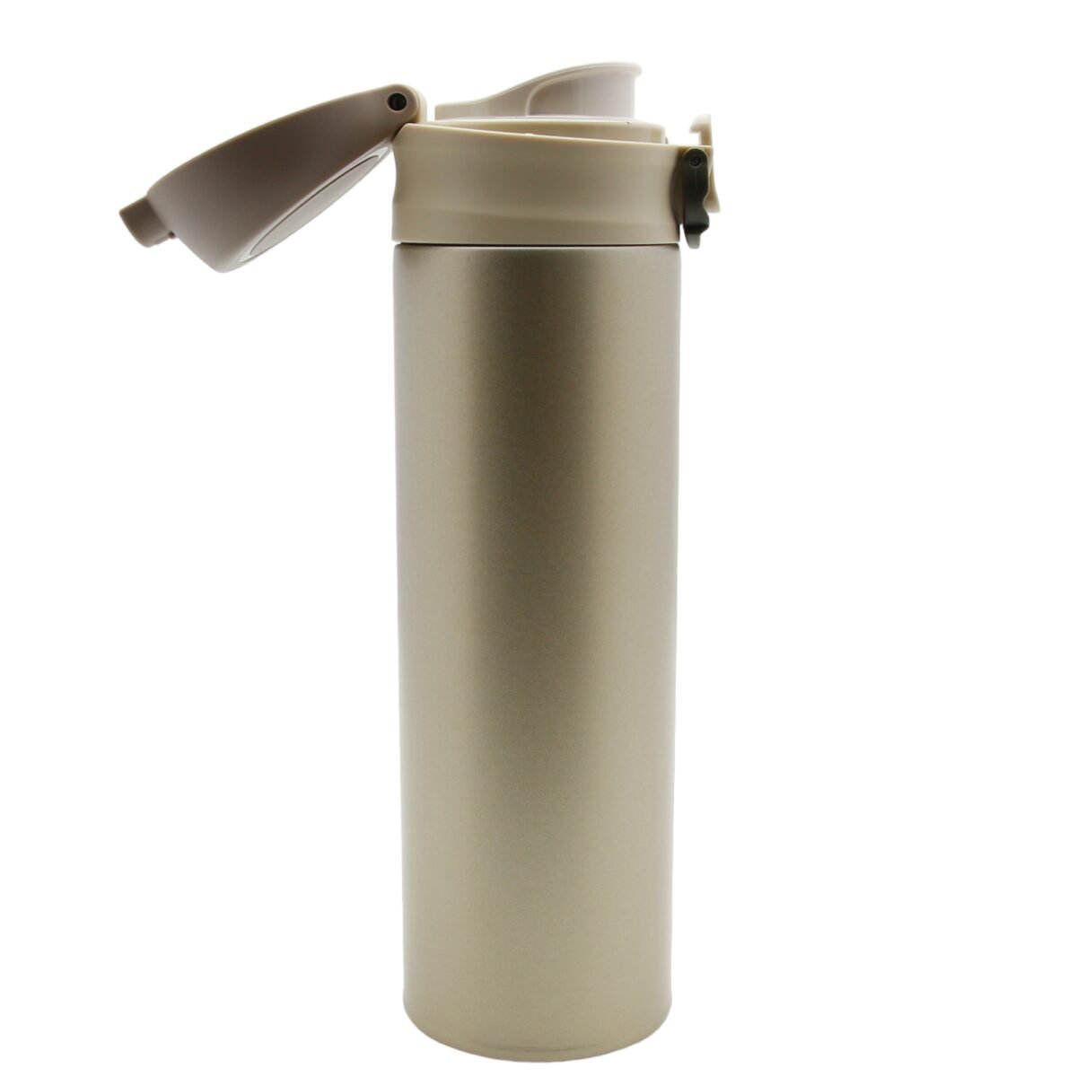 TERMOS KUBEK TERMICZNY PODRÓŻNY STALOWY 450 ml DO KAWY HERBATY WODY, zdjęcie 3