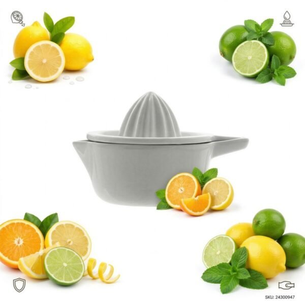 WYCISKARKA DO LEMONIADY CYTRUSÓW CYTRYNY POMARAŃCZY RĘCZNA PORCELANOWA